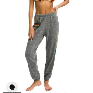 Aviator Nation Sweatpants Heather Grey size Small